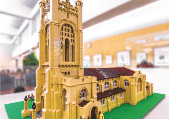 Lego Chapel, built for Carleton Sesquicentennial